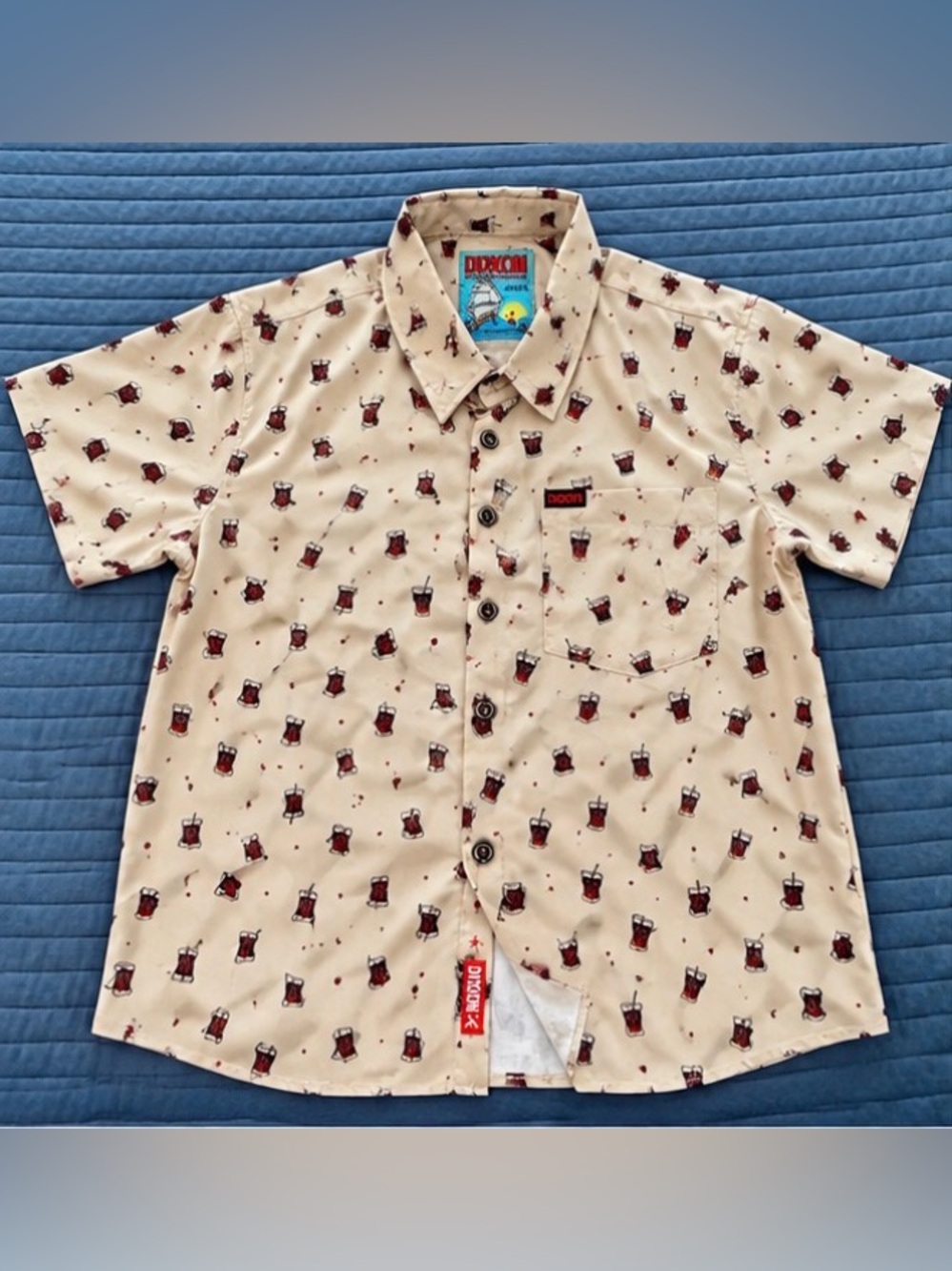 Dixxon Flannel Co. Short Sleeve Button-Up – Men’s 2XL - NEVER WORN